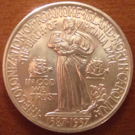 Roanoke-Island,-NC-Half-Dollar