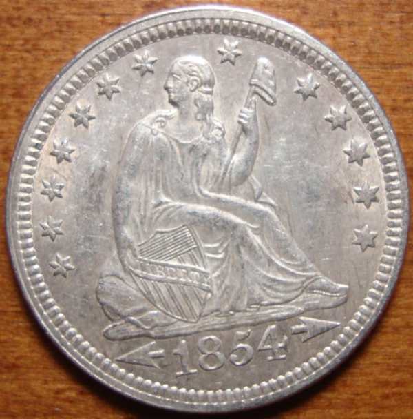 1854-Liberty-Seated-Quarter---You-Vs.-PCGS