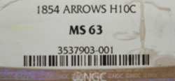 Keeping-The-Arrows-Flying---1854-H10c---You-Vs.-NGC
