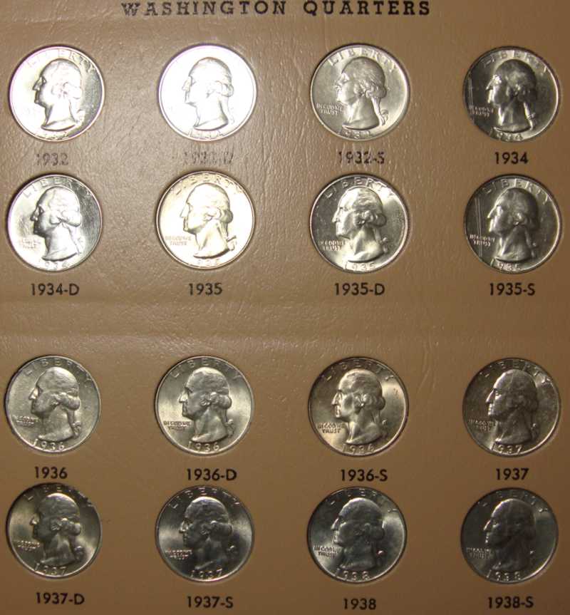 Set-Of-Washington-Quarters---'32-'98---Value-Estimate?