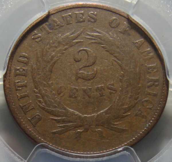 You-Vs.-PCGS-1864-Small-Motto/1872-Two-Cent-Pieces