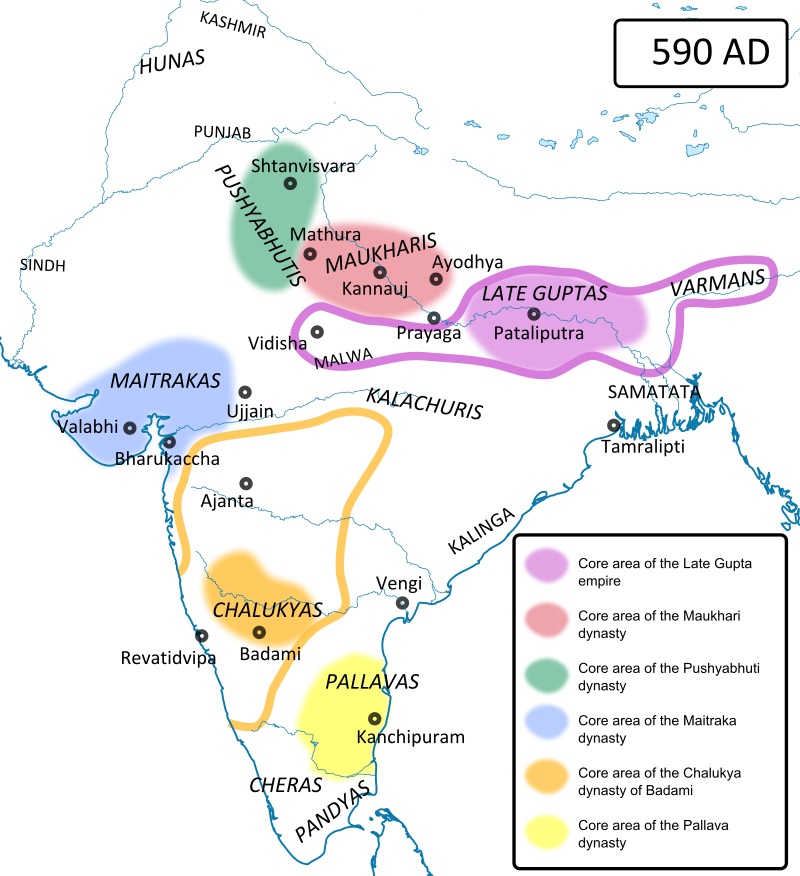 Maitraka-Dynasty-King--Bhatarka