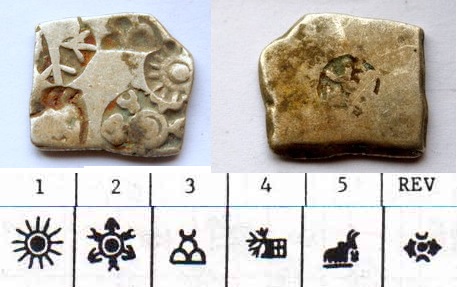 Mauryan-Dynasty-Punchmark-Coin.-Appx.-4th-2nd-Century-BC