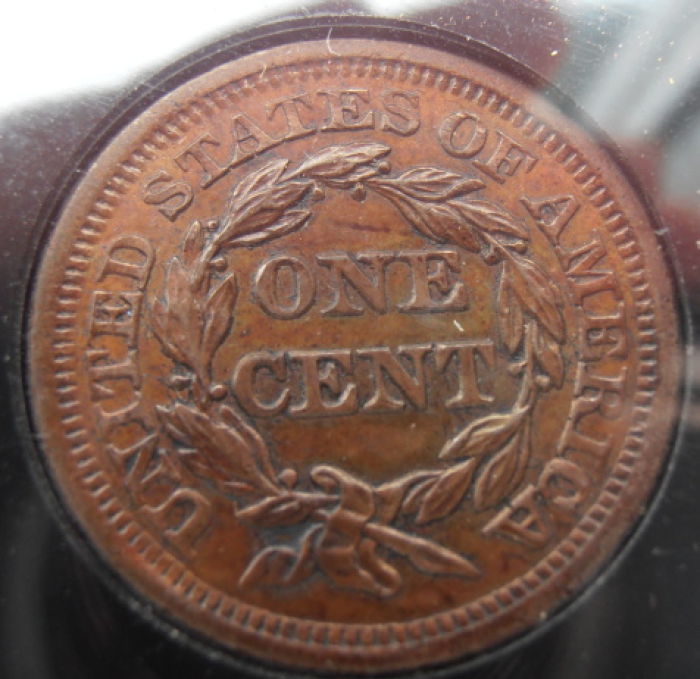 1855-Large-Cent-For-Grading