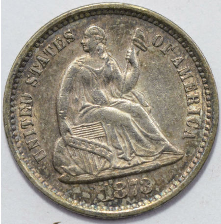 1873-Half-Dime