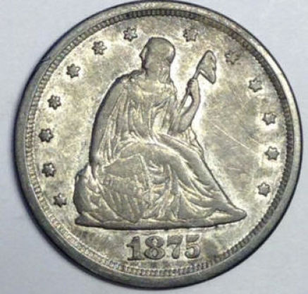1875-Twenty-Cent