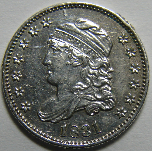 1831-Half-Dime-Grade-And-Value