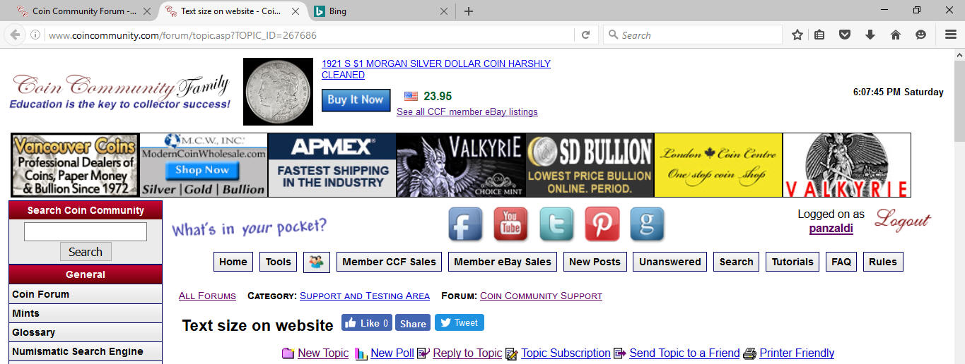Text-Size-On-Website
