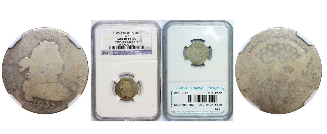 1805-4-Berries-Draped-Bust-Dime-You-Vs-PCGS