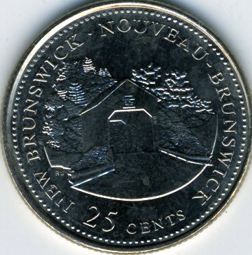 1992-Newbrunswick-25-Cent