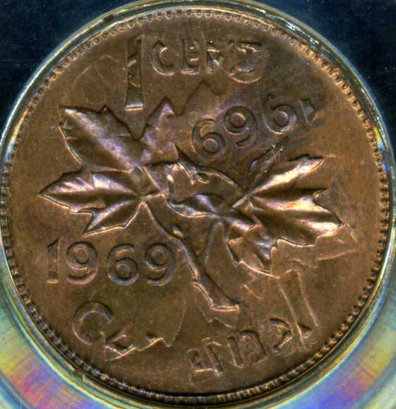 A-Couple-Canadian-1969-Flip-Struck-Pennies