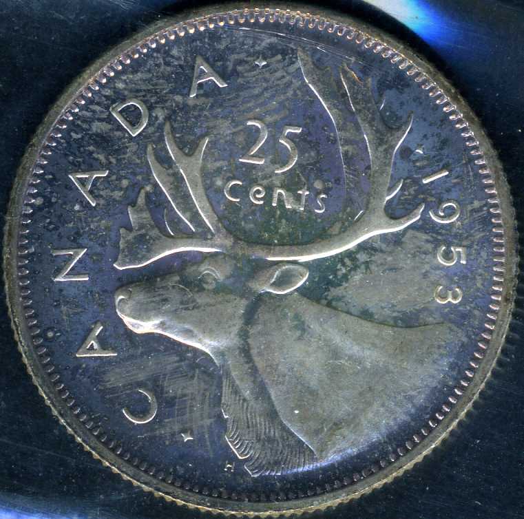 1953-NSF-Half-Dollar,-Nice-Tones-And-Uhc...simply-Gorgeous