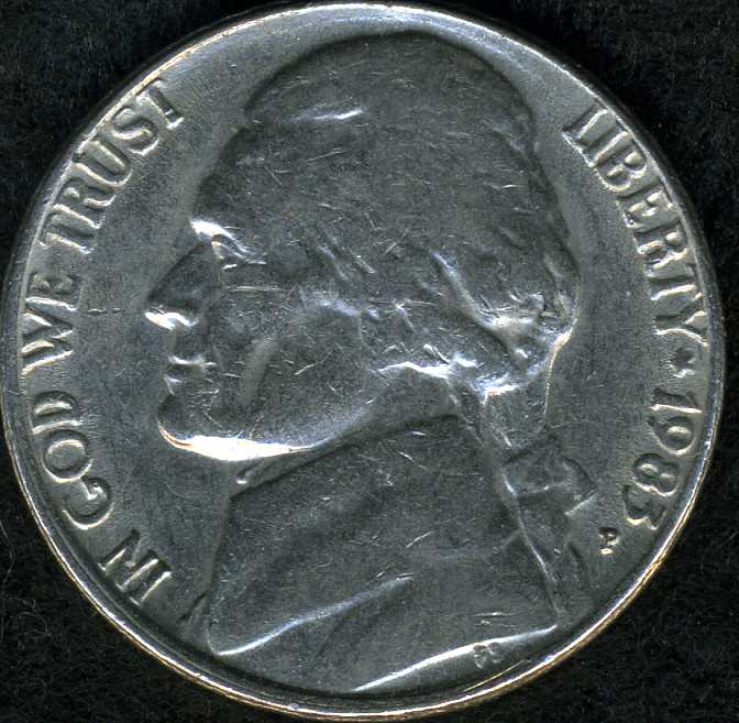 1983-Jefferson-5-Cent-Coin