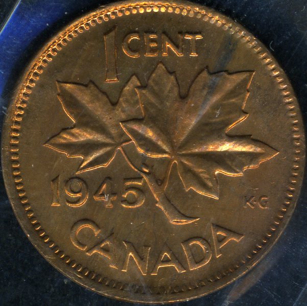 1945-Canadian-Cent-With-Doubling