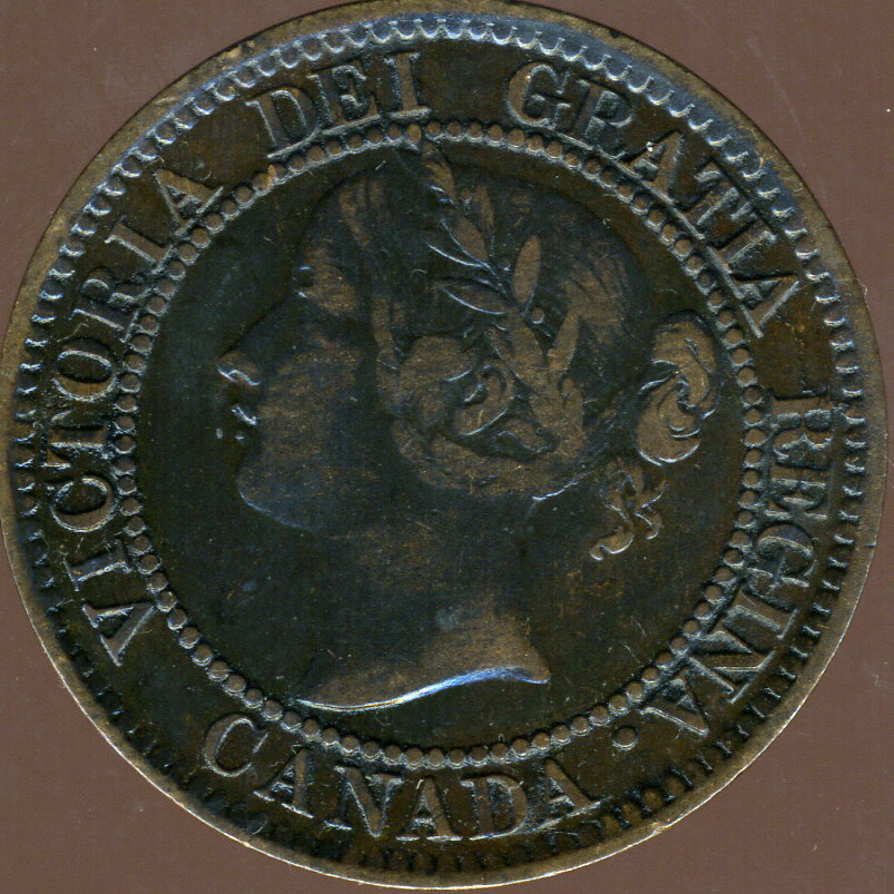 Canadian-1859-Dp9--Large-Cent