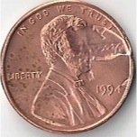 Very-Strange-1994-Cent-Error