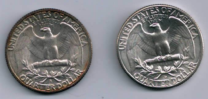 Gorgeous-Georges.-1948-S-&-1950-D-Washington-Quarters-Grade?