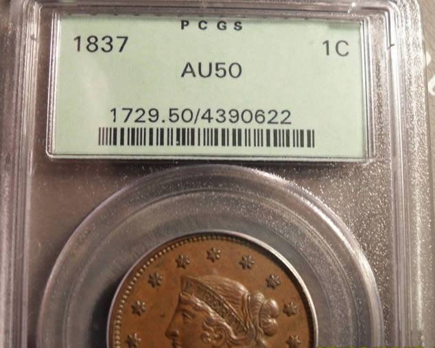 1837-Large-Cent,-Grade-Vs.-PCGS,-Attribution-Check-Please?