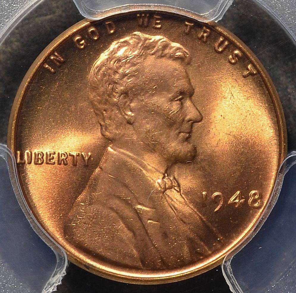 1948-LWC/Wheat-Cent-Vs.-PCGS-To-Grade-: