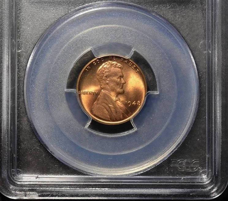 1948-LWC/Wheat-Cent-Vs.-PCGS-To-Grade-: