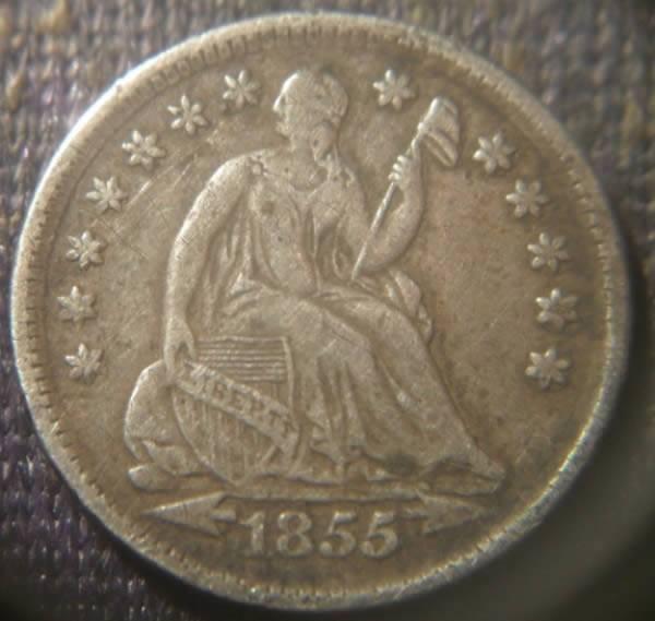 1855-W/Arrows-Seated-Liberty-Half-Dime,-Grade/Opinions