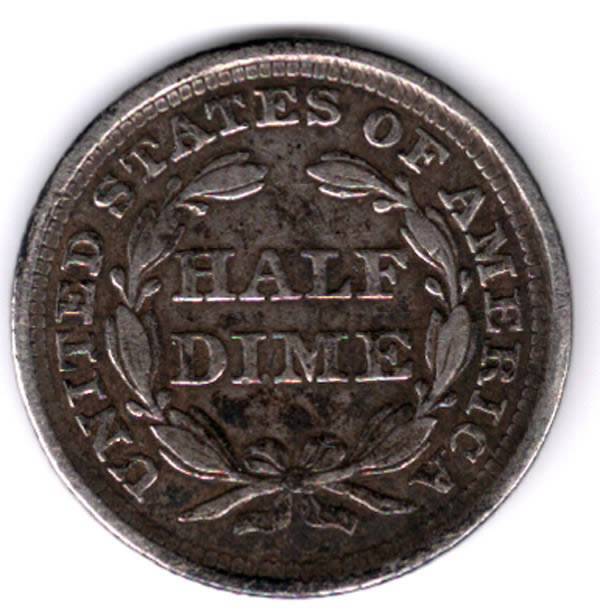 1855-W/Arrows-Seated-Liberty-Half-Dime,-Grade/Opinions