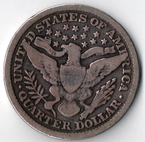 Barber-Shop-Trio:-1895-Barber-Quarter-Raw,-1/3