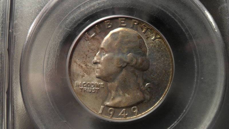1949-D-Washington-Quarter-Vs.-PCGS.-**added-Grade-Today**