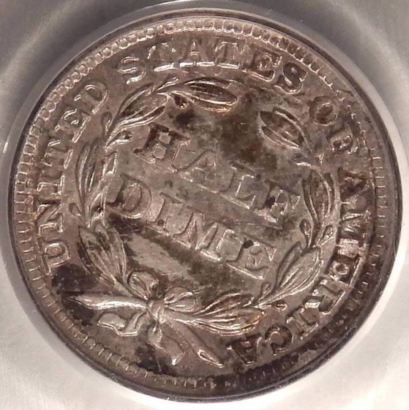 1854-Liberty-Seated-Half-Dime--Vs.-PCGS.-Grade-Posted.