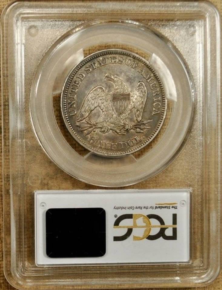 1858-Liberty-Seated-50c---You-Vs.-PCGS--Grade-Posted-
