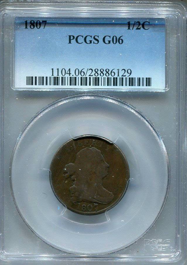 1807-Draped-Bust-Half-Cent,-Grade-It-Vs.-PCGS-Grade-Added