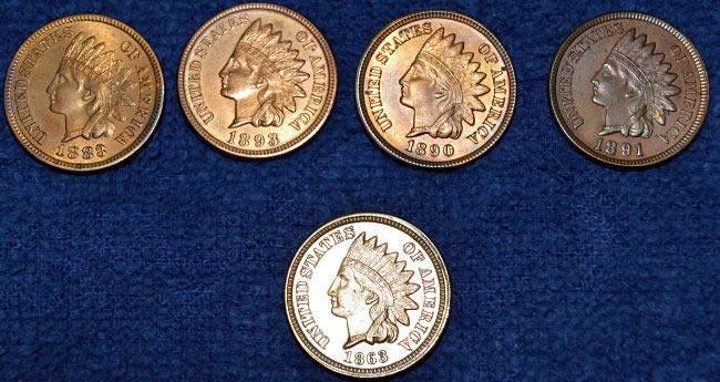 1883-&-1890-Indian-Head-Cents,-Grade-Opinions?