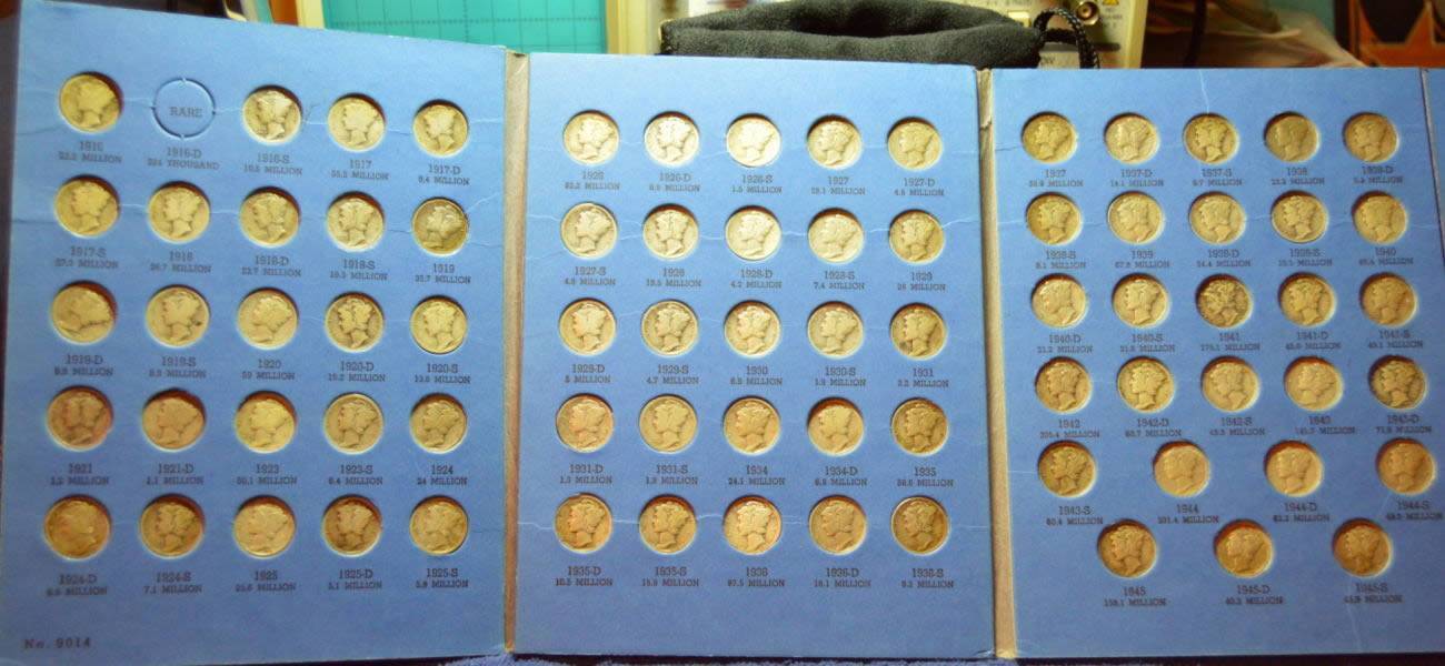 Old-Mercury-Dimes-Whitman---Grade-The-1921-And-21-D?-: