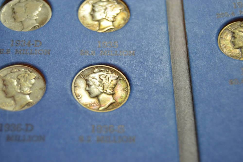 Old-Mercury-Dimes-Whitman---Grade-The-1921-And-21-D?-: