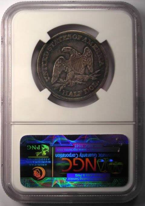 1861-Seated-Half-Dollar,-Nice-Color,-Grade-Vs.ngc?