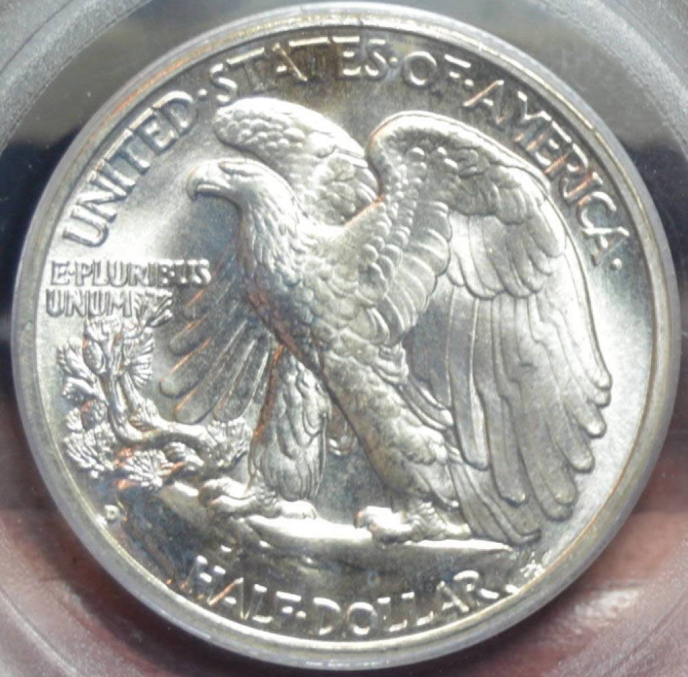 1943-D-Walking-Liberty-50c,-Grade-Her-Vs.-TPG