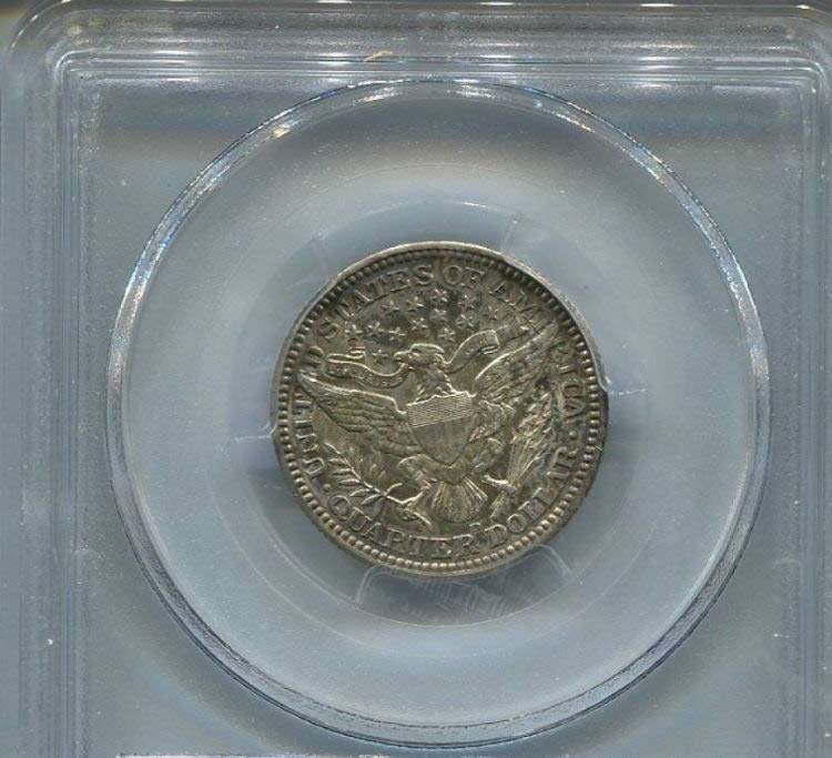 1909-D-Barber-Quarter,-Interesting-Toning,-Grade-It-Vs.-PCGS