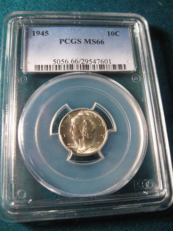 1945-Mercury-Dime,-CCF-Vs.-TPG