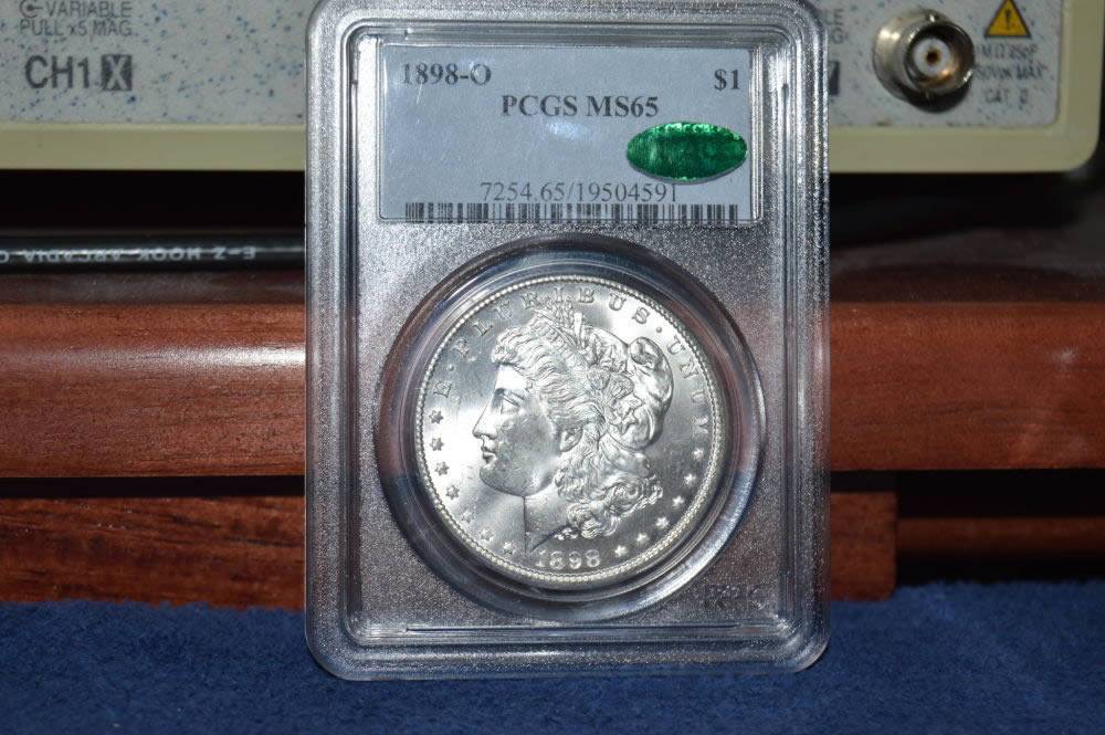 1898-O-Morgan-Dollar,-CCF-Vs.-PCGS-&-CAC