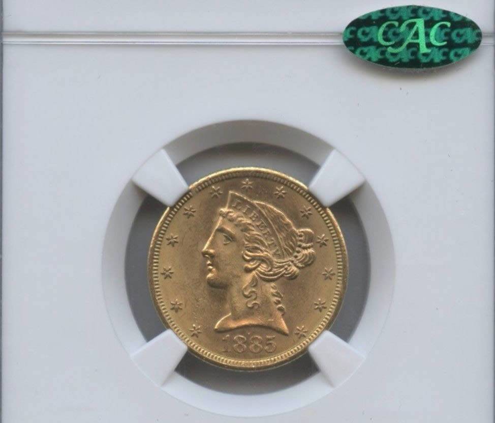 1885-S-$5-Half-Eagle-Gold,-Grade-It-Vs.-NGC