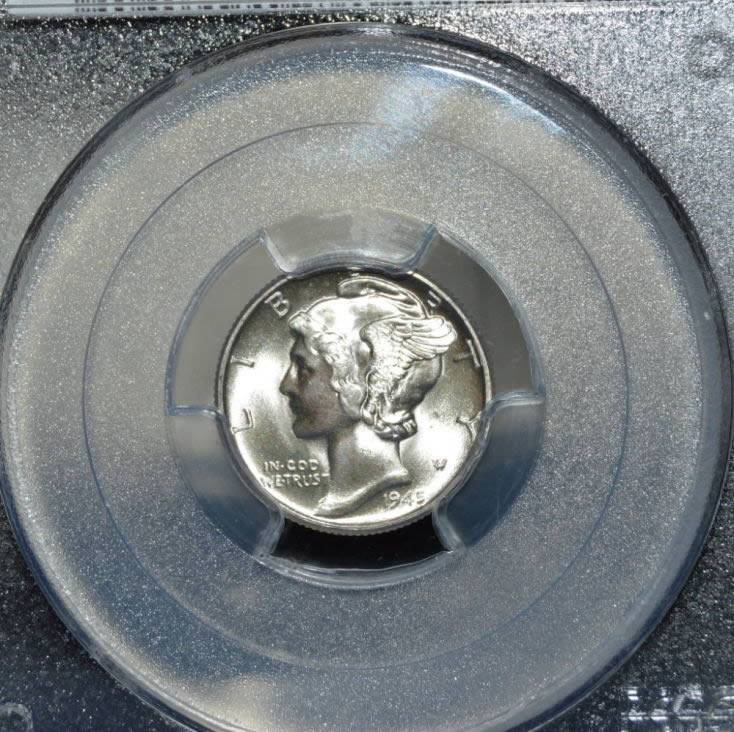 1945-Mercury-Dime,-CCF-Vs.-TPG