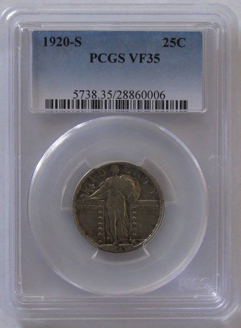 1920-S-Standing-Liberty-Quarter-For-Grading