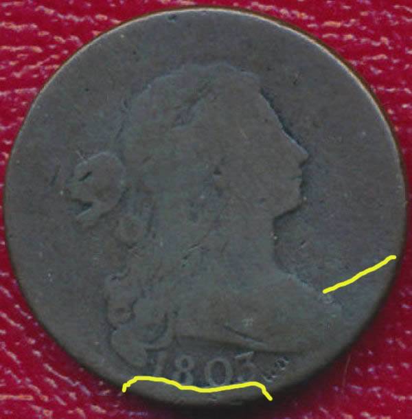 1803-Draped-Bust-Large-Cent-S-263-For-Grading