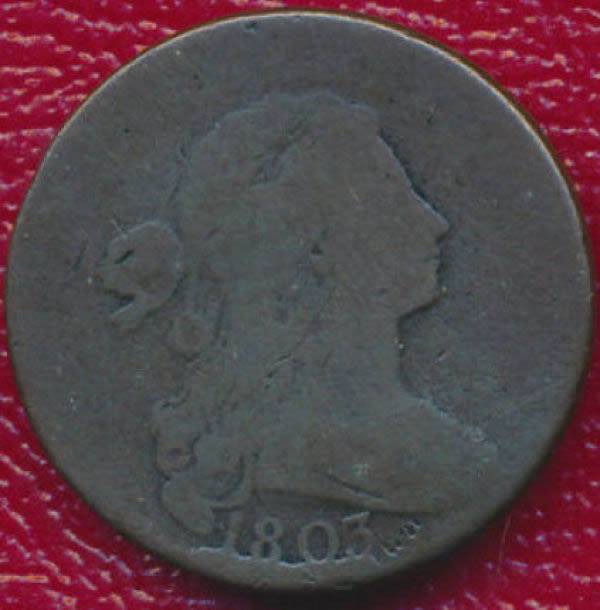 1803-Draped-Bust-Large-Cent-S-263-For-Grading