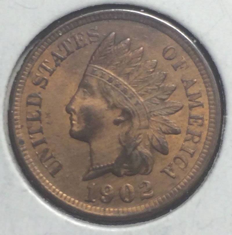 1902-Indian-Head-Cent-Junk-Lot-Coin-#1-Of-2-For-Grading
