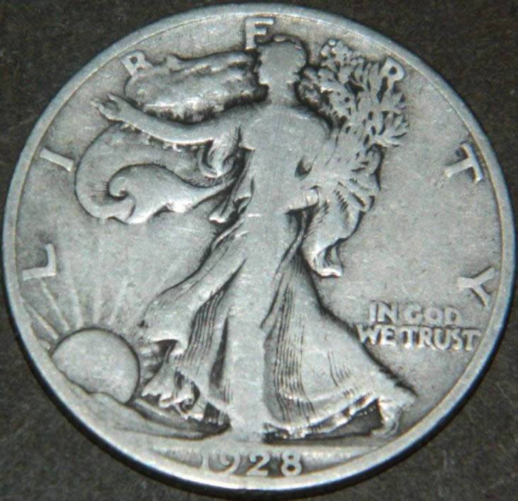 1928-S-Walking-Liberty-Half-Dollar,-Junk-Silver,-Grade-It?