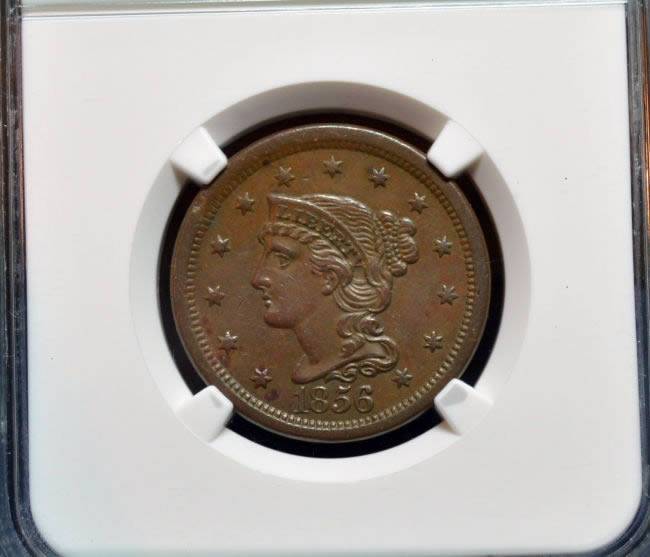 Fun-With-Copper---1856-Italic-5-Braided-Hair-Large-Cent---Grade-Added