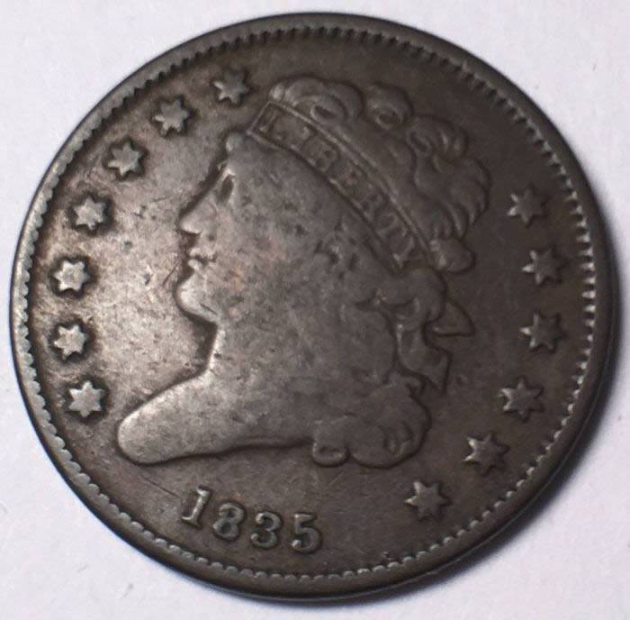 1835-Half-Cent-For-Grading
