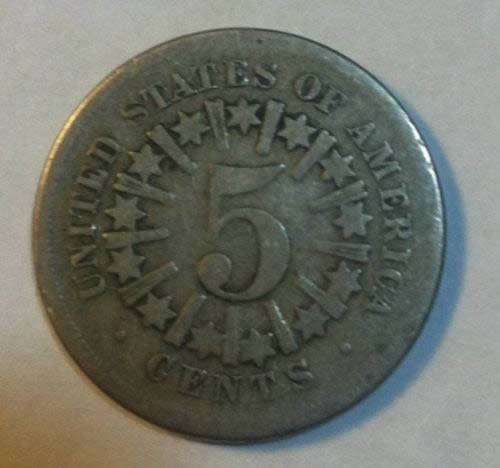 Bargain-Hunting:-1866-Shield-Nickel-W/Rays-For-Grading