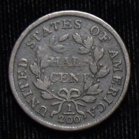 1803-Half-Cent-For-Grading,-Raw,-Nicer-Low-Grade